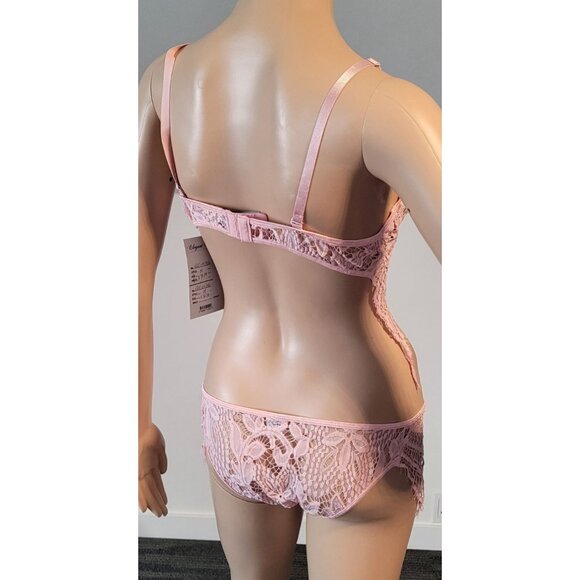 Sexy-Pink-Women-Party-Babydoll-Teddy-G-String-Clubwear Medium ELE-115146 - Picture 9 of 10